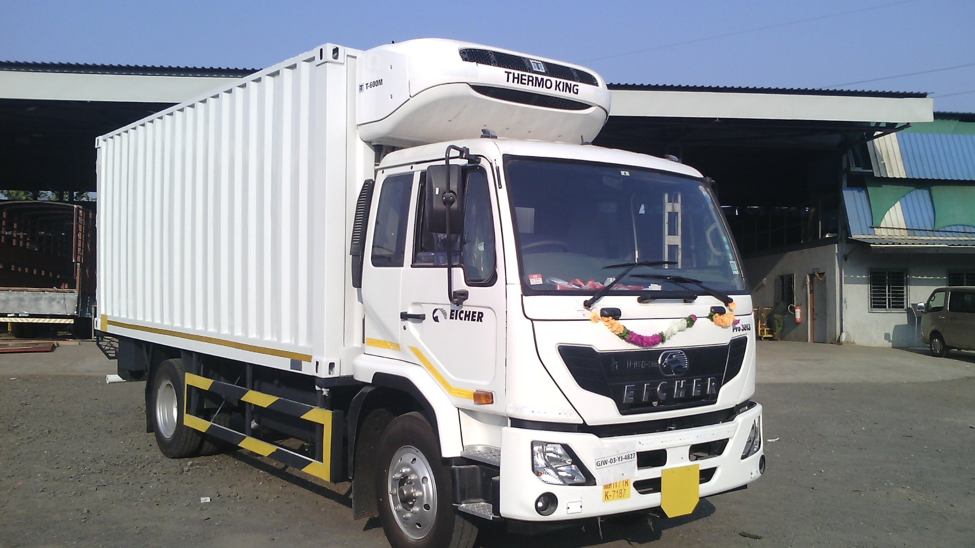 Eicher Thermo King refrigerated truck